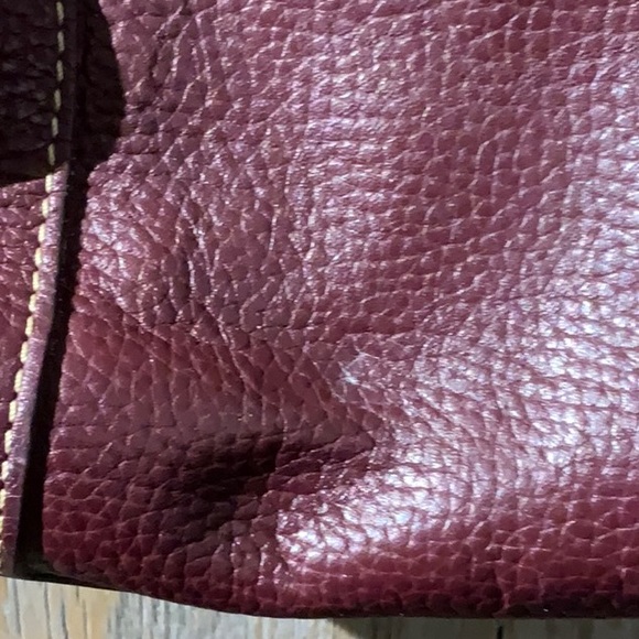 Dooney & Bourke Leather Shoulder Bag - Picture 6 of 9